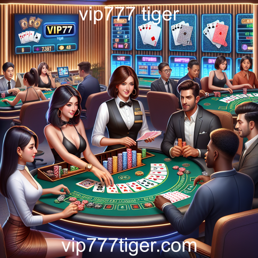 Experiência Imersiva com Jogos ao Vivo no Vip777 Tiger